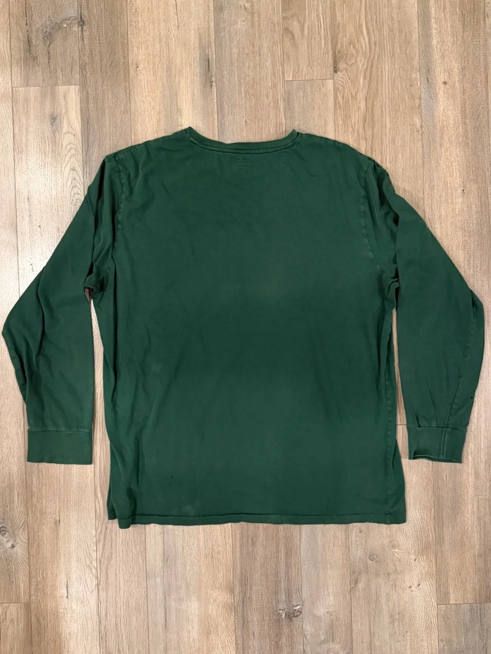 Polo by Ralph Lauren Forest Green Long-Sleeve Crewneck Shirt